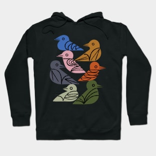 Painted Birds Hoodie